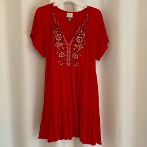 Knox rose red summer dress